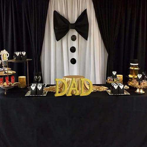 Image of TONIFUL 8 Inch Gold Glitter Letter D Table Centerpiece A-Z Gold Birthday Party Decorations,Gold Alphabet D for Birthday,Chrismas,Graduation,Bridal Shower,Wedding,Anniversary Party Supplies