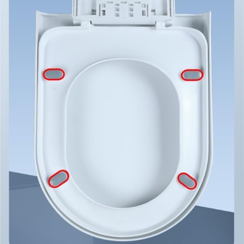 Thickened Slow Down Toilet Parts Seats Old Fashioned Bidet(34 * 42cm)