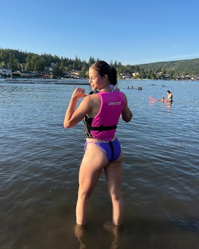 Image of Owntop Swim Jacket Kids Adults | Super-Thin & Lightweight | Comfortable Crotch Strap | Easy-to-spot Colors | Swimming Training, Kayak, Boating