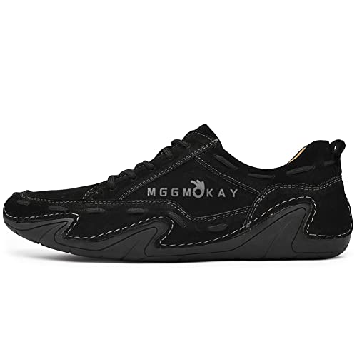 Uomo Mocassini Pelle Scamosciato Scarpe di Guida