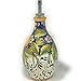 CERAMICHE D'ARTE PARRINI - Italian Ceramic Art Pottery Vinegar Cruet Bottle Dispenser Hand Painted Decorated Three Lemons Made in ITALY Tuscan