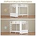 Itaar Metal Bunk Bed Twin Over Twin with Hall Tree, Power Outlet, LED Bunk Bed with 4 Storage Drawers, Bed with Safety Guardrail & Ladders, No Box Spring Needed, Easy Assembly, White