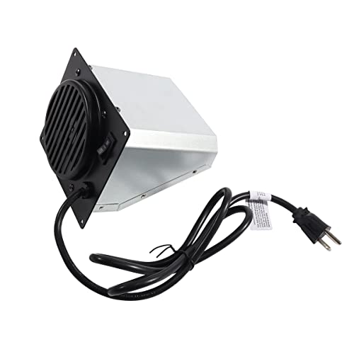 Image of Fireplace Blower Thermostat Controlled Fan Replacement for Mr. Heater, Dyna-Glo 30,000BTU Wall Heater GBF30DTDG-2 BF30NMDG-4 BF30PMDG Vent-Free Wall Heater Fan