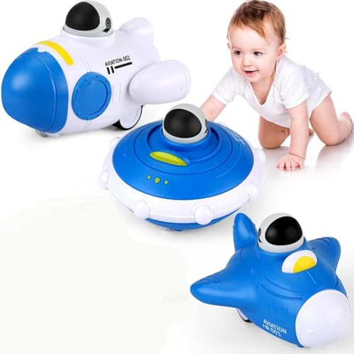 Image of ToyBharat Press N Go UFO Series - Multicolor Realistic Toy, Safe & Non-Toxic - Made in India, Ideal for Kids 1-6 Years, Perfect for Indoor /Outdoor Play & Gifts (Assorted)