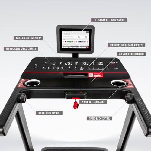 Image of SOLE Fitness F63, F65, F80, F85, TT8 Treadmill With Incline, Bluetooth, Foldable Option - For Home, Work From Home Fitness, Running and Walking