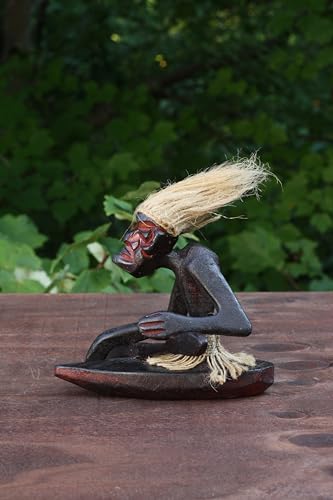Estatua tribal en madera tallada G6 Collection 5 in