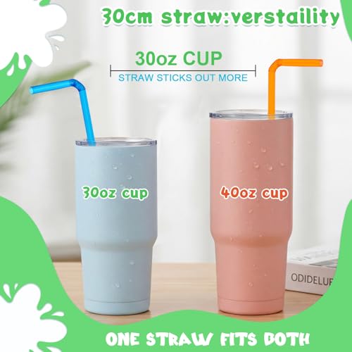 FoldTier 100 pitillos desechables flexibles de 30 cm miniatura 4