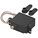 Produktbild RC Metal Gear Servo, langlebige Fünfdraht-Servolenkung RC-Modellauto-Upgrade-Zubehör für Wltoys 10428 10428-A 10428-B 10428-B2 RC-Auto