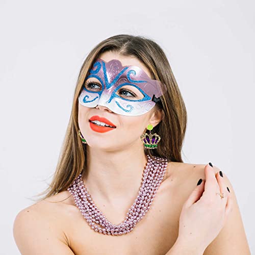 Boucles d'oreilles de carnaval parfaites pour briller au défilé de Mardi
