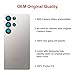 Perzework Rear Back Glass Replacement for Samsung Galaxy S25 Ultra 6.9-inches with Reparing Toolkit(Titanium Gray)