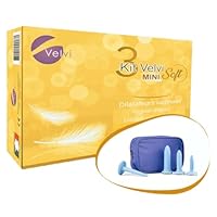 med italia service - Flexible Vaginaldehner zur Reduzierung von Beckenschmerzen bei Vaginismus oder Vulvodynie für Frauen - Kit mit 3 Einheiten (Soft MINI)