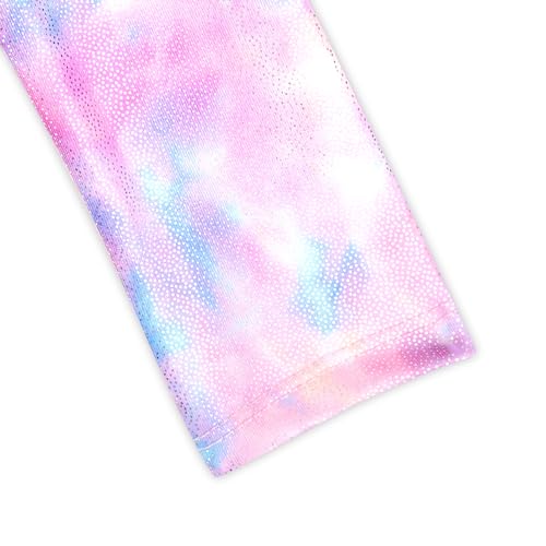 HOZIY Long Sleeve Leotards for Girls Gymnastics Kids Toddler Tumbling Outfits Floral Unicorn Galaxy Rainbow Stripe Pattern