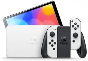 Switch OLED Model White White + Exclusive OLED Protective Film