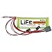 Hobbico LiFeSource LiFe (Lithium Iron Phosphate) 6.6V 2100mAh 10C RC Receiver Battery Pack with Universal Radio Transmitter Connectors