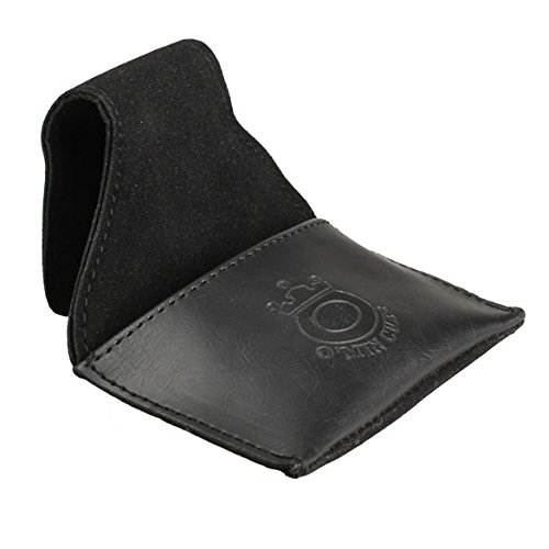 Vktech® Black Faux Leather Chalk Holder Pouch With Clip Pool Billiards Snooker Cue #TOP4