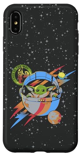 Coque iPhone XS Max Star Wars The Child retro design foudre