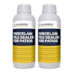 Porcelain Tile Sealer for Patios - Deepen Colour - Revive & Protect Outdoor Porcelains (2 Litre)