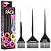 Framar Family Pack Hair Color Brush Set, Hair Dye Brush Set - 3 Pack