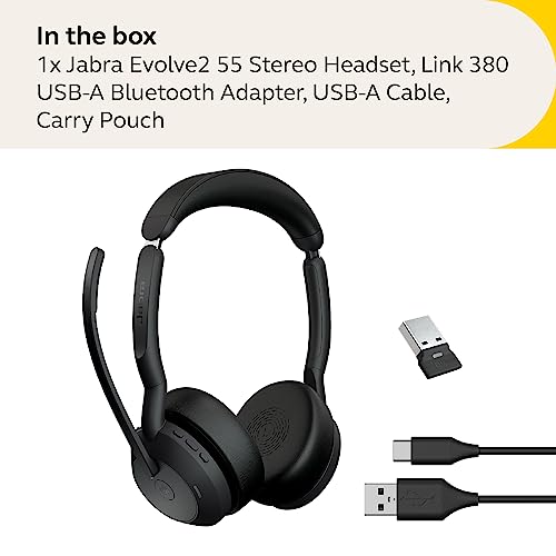 Jabra Evolve2 55 Black thumbnail 5