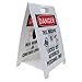 Brady 92289, 20" x 12" Danger Reversible Floor Stand, Pack of 5 pcs