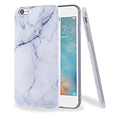 Leathlux Funda para iPhone 6s Plus / 6 Plus, Premium Mármol Patrón Suave TPU Carcasa Protector Bumper Tapa Flexible Silicona Gel Ultra Delgado Cubierta para Apple iPhone 6s Plus / 6 Plus 5.5"
