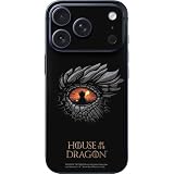 Skinit Decal Phone Skin Compatible with iPhone 17 Pro Max - Officially Licensed HBO House of The Dragon Burning Dragon Design