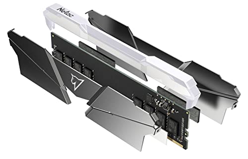 Memória Ram Netac Shadow Rgb 16gb (2x8gb) 3600mhz CL18