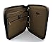 Leather folder document file folder A4 leather zipped folder bag dark brown made in Italy executive business folder