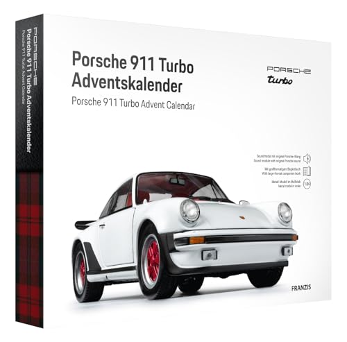FRANZIS 67322 - Porsche 911 Turbo Adventskalender - Modellbausatz...
