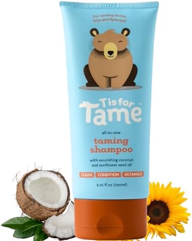 T is for Tame Tear-Free Baby Shampoo Cleanses, Conditions & Detangles