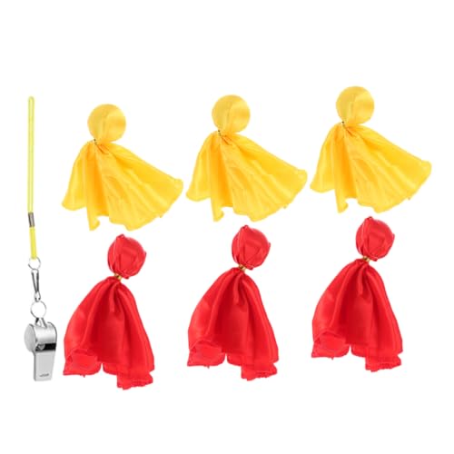 Kit de Banderas de Penalización y Silbato para Fútbol miniatura 1