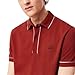 Lacoste Men's Regular Fit Paris Contrast Stretch Piqué Polo Shirt, Iberis, Small
