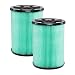 WORKSHOP Wet Dry Vacuum Filters WS23200F2 HEPA Media Filter For Shop Vacuum Cleaner (2-Pack - HEPA Media Filter For Wet Dry Vacuum Cleaner) Fits WORKSHOP 5-Gallon to 16-Gallon Shop Vacuum Cleaners