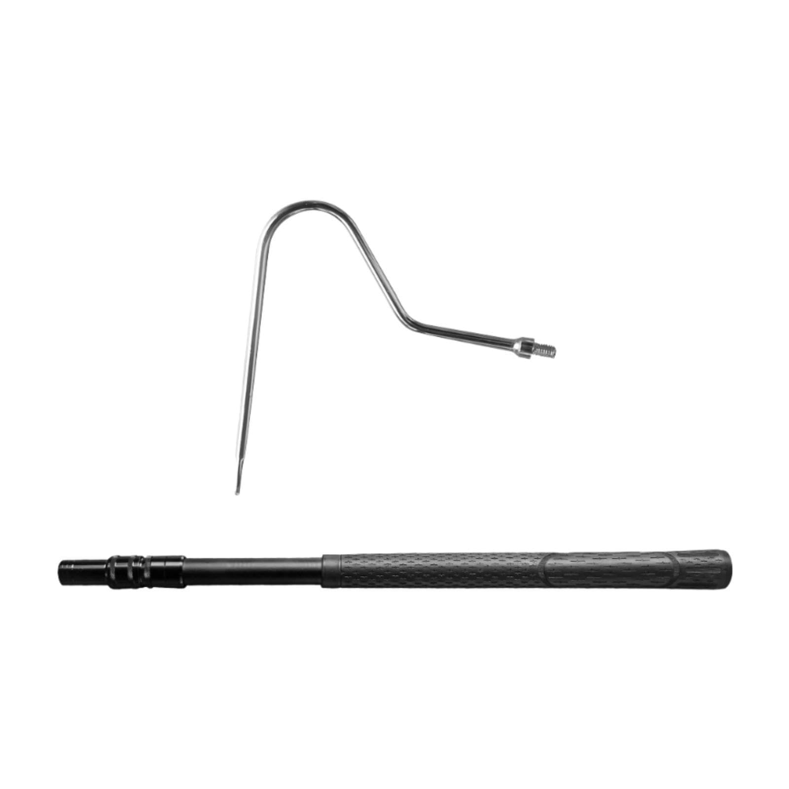 predolo Herramienta de Manejo de Gancho para Serpientes para Atrapar, Controlar O Mover, Gancho Ajustable Profesional Extensible para Reptiles, Atrapa Serpien