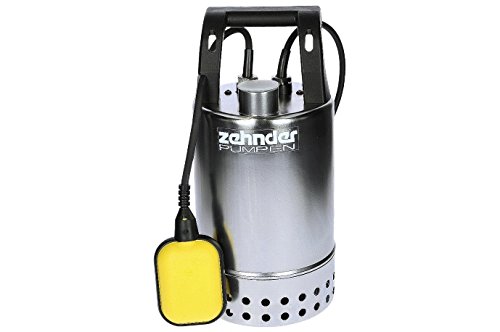Zehnder Edelstahlschmutzwasser-Tauchpump E-ZW 65 A, mit Schwimmerschalter