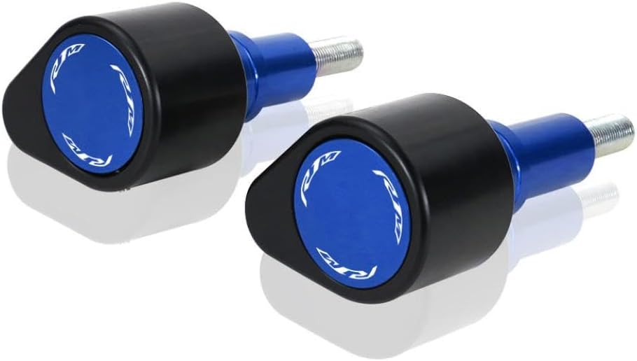 Compatible Frame Slider Crash Pads Engine Protector Guard Compatible with YZF-R1 R1M 2015 2016 2017 2018 2019 2020 Motorcycle Fit(Black R1 Logo)