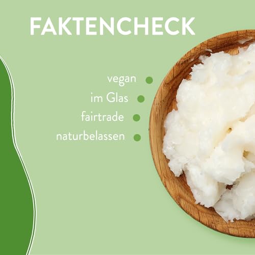 BORCHERS Kokos-Öl Bio Fairtrade 450ml, kaltgepresst, nativ, als vollreifen Kokosnüssen in Bio-Qualität, 100% rein, im Glas, zum Kochen