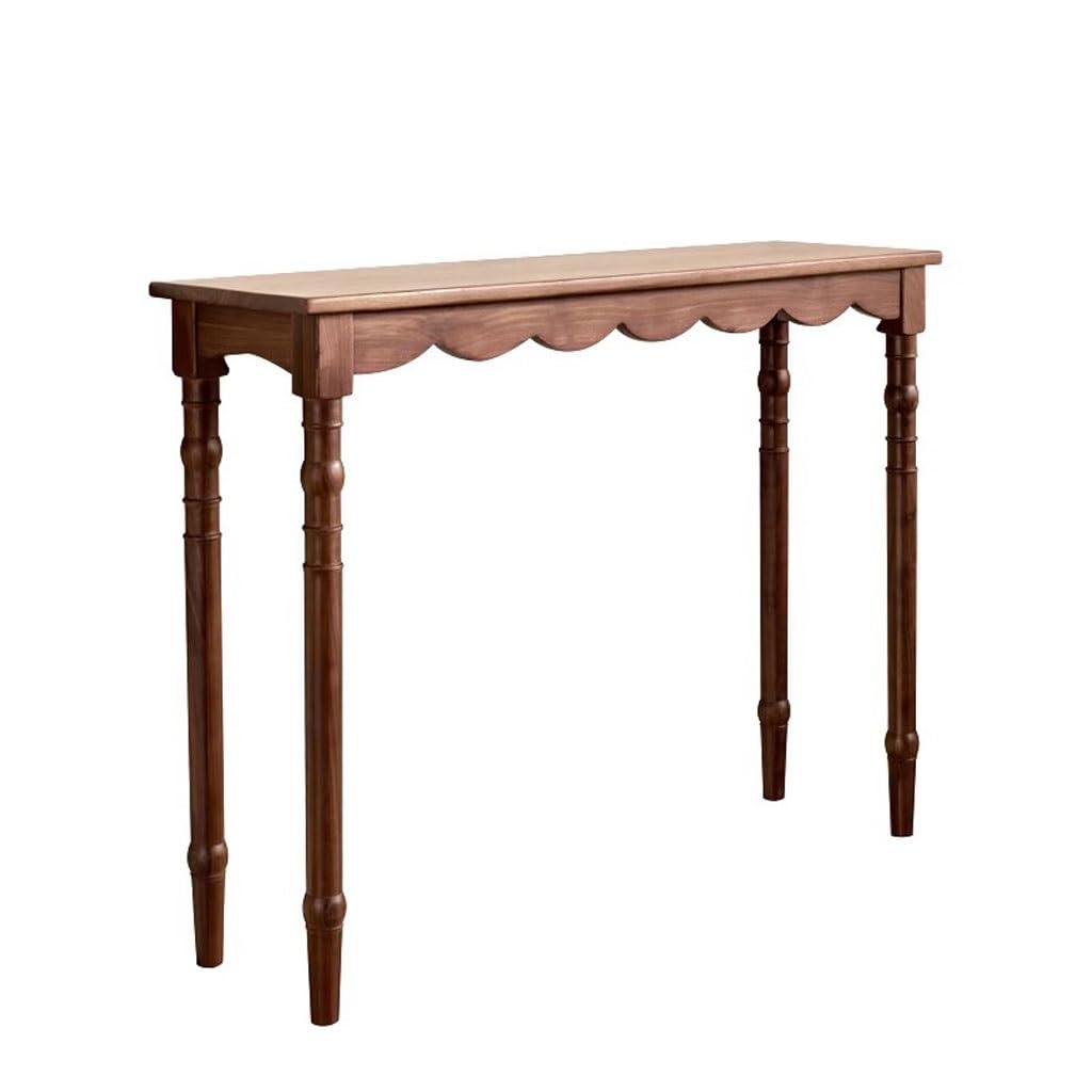 ENGENDER Console Tables Retro Household Solid Wood Entrance Table Living Room Zen Offering Entry Door Aisle