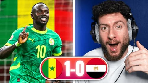 🇸🇳 MAN&Eacute; L&Eacute;GENDAIRE PROPULSE LE S&Eacute;N&Eacute;GAL EN FINALE 🔥 (Senegal 1-0 Egypte) copertina