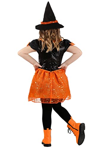 Disfraz de Bruja Parche de Calabaza para Niña miniatura 3