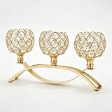 VINCIGANT 3-Arm Gold K9 Centerpiece