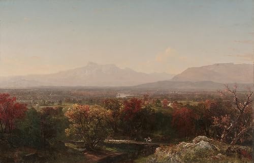 Lienzo decorativo SERENDIPITP del paisaje de Kensett para pared de dormitorio, 60x90cm