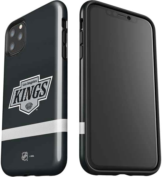 Skinit Impact Phone Case Compatible with iPhone 11 Pro Max - Officially Licensed NHL Los Angeles Kings Jersey Design