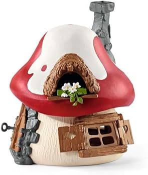 Amazon.co.jp: シュライヒ スマーフ スマーフのおうちとフィギュア2体