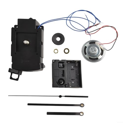 Mouvement d'horloge à pendule, 1 ensemble de mécanisme à quartz avec carillon musical, kit de réparation d'horloge à faire soi-même, carillon mélodieux horaire, pour décoration de chambre à coucher