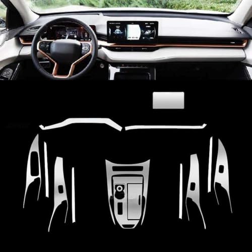 Película de TPU para Haval H6 2021-2023: protector transparente antirrayas de consola central 2