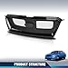 PIT66 Front Grille Painted Sport Style Compatible with Subaru XV Crosstrek 2013-2015 / Crosstrek 2016-2017 / Impreza (Not Fit Impreza WRX) 2012-2016 91122FJ020, J1010FJ010V2