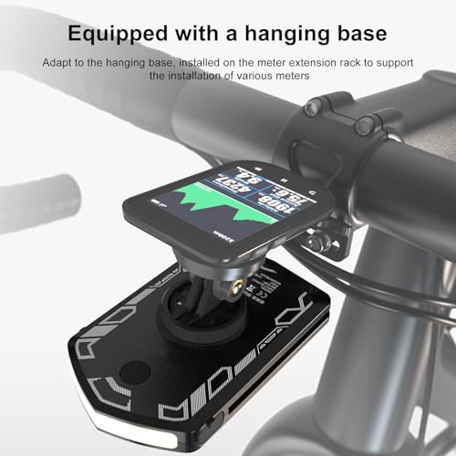 Phare de support de compteur de vitesse de vélo étanche IPX6 compact - 2
