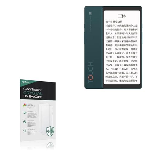BoxWave Screen Protector Compatible With HiSense Touch (5.84 in) - ClearTouch Crystal Anti-UV EyeCare (2-Pack), Filters out Harmful Blue Light Reduce Fatigue