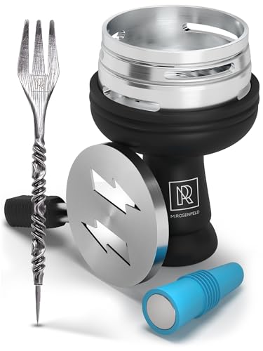 M. ROSENFELD Shisha Kopf Phunnel Set - Heat Management Silikon Kopf mit Smokebox HMD, Shisha Zubehör Kaminaufsatz für alle Wasserpfeifen Phunnel Kopf (Base+) M. ROSENFELD Shisha Kopf Phunnel Set - Heat Management Silikon Kopf mit Smokebox HMD, Shisha Zubehör Kaminaufsatz für alle Wasserpfeifen Phunnel Kopf (Base+)